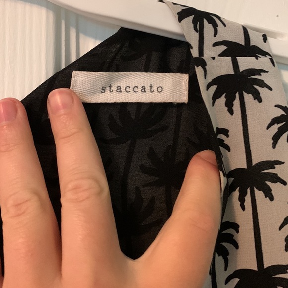 Tropical print cropped tank top - Picture 3 of 6